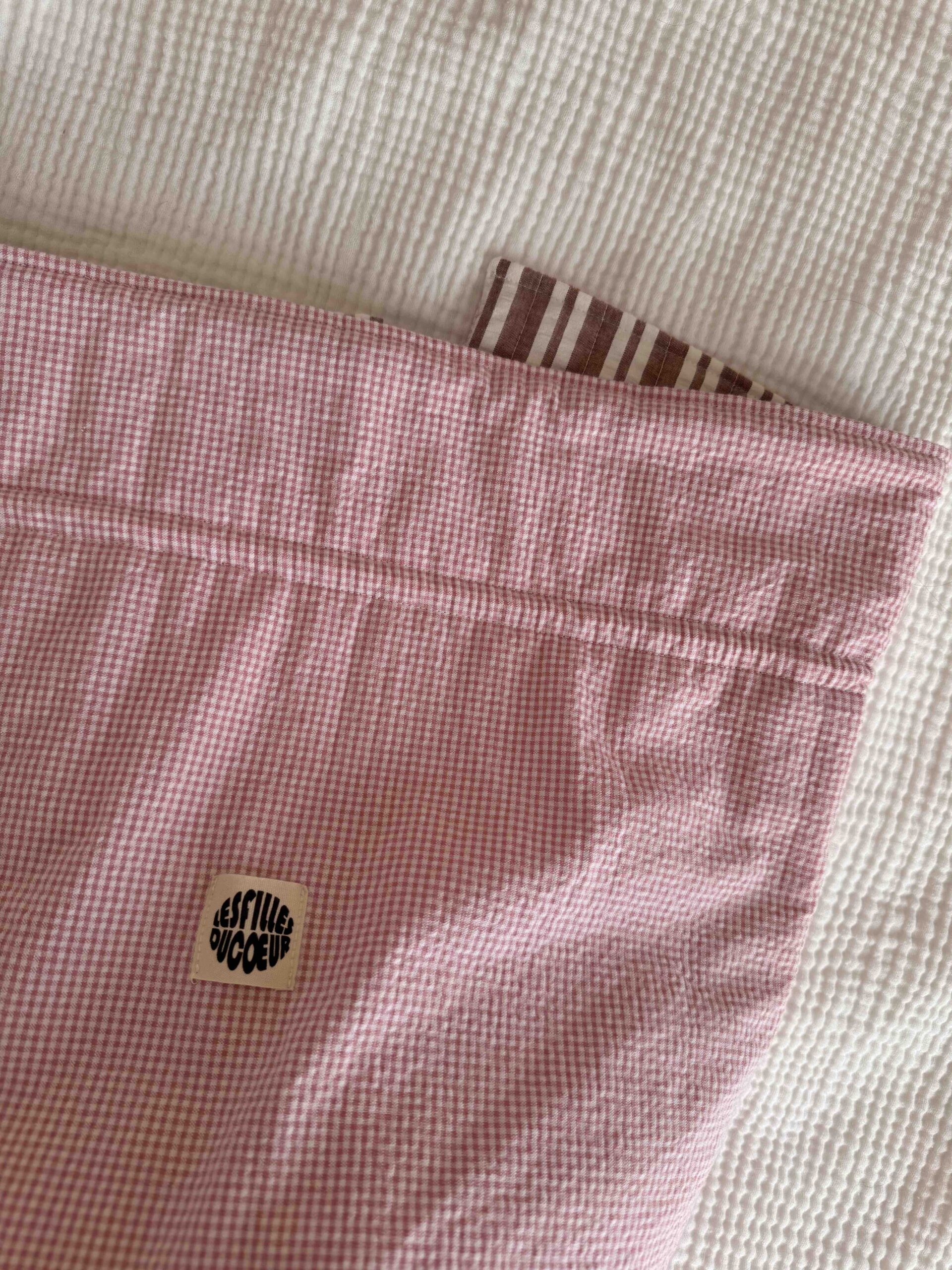 Project Bag Brown Pink - Image 2