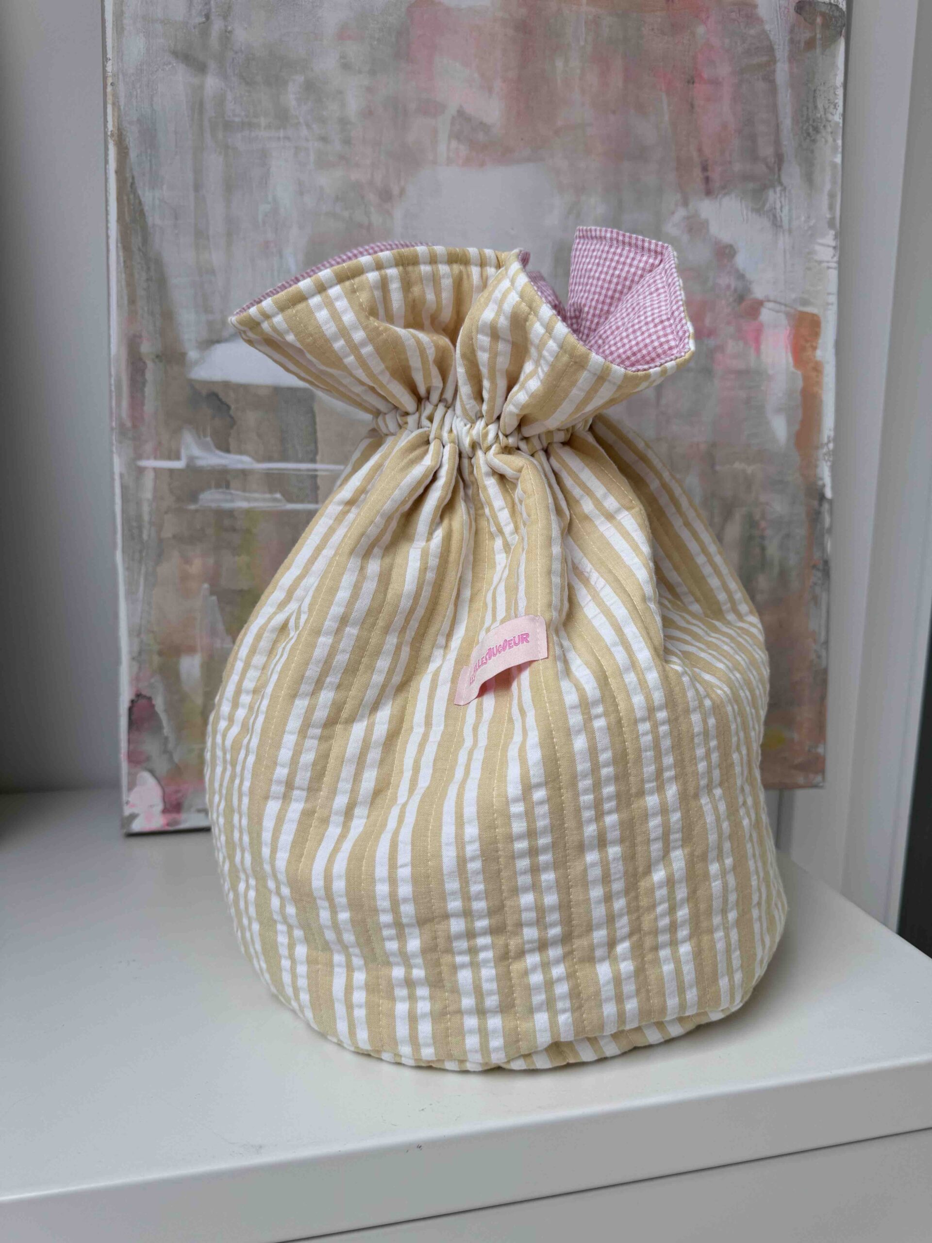 Project Bag Yellow Pink - Image 7