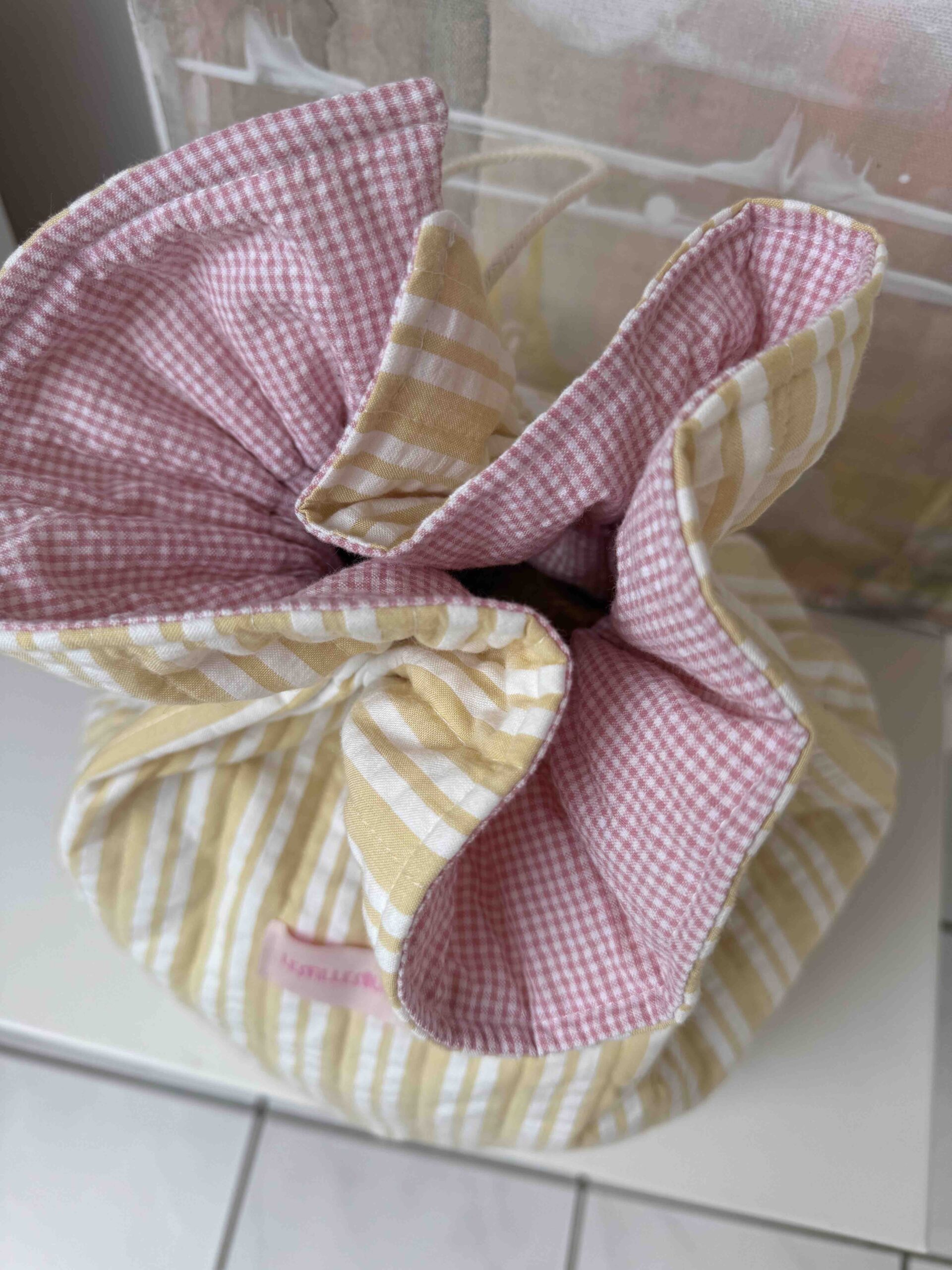 Project Bag Yellow Pink - Image 5