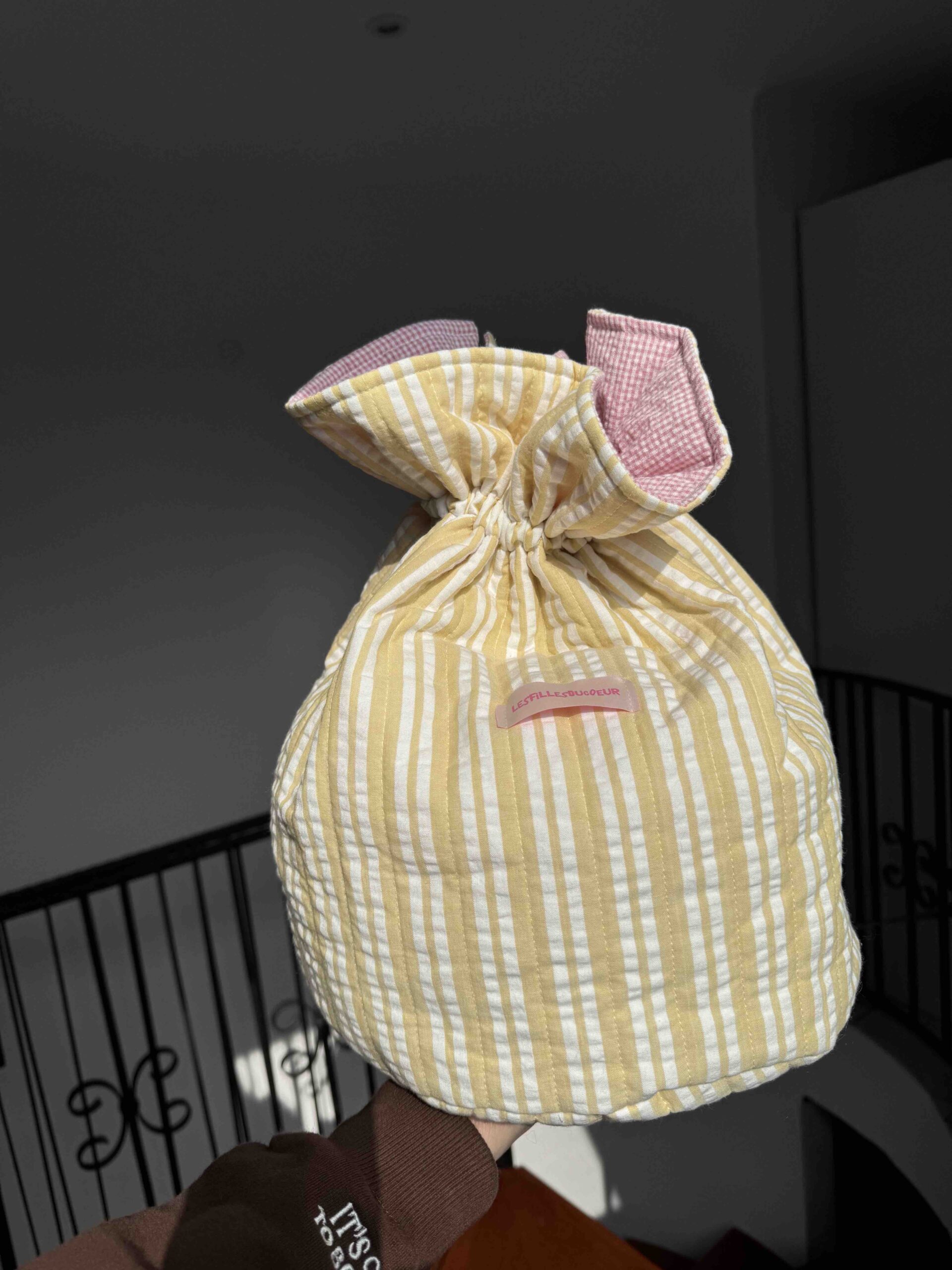 Project Bag Yellow Pink - Image 2