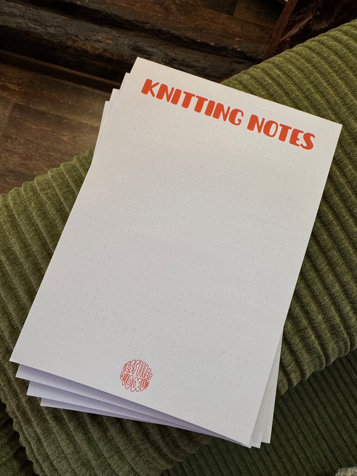 Notizheft "Knitting Notes" – Bild 5