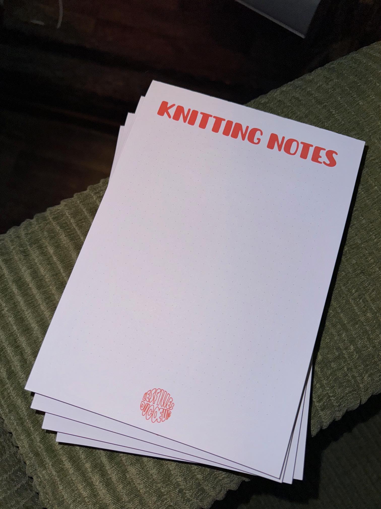 Notizheft "Knitting Notes" – Bild 4